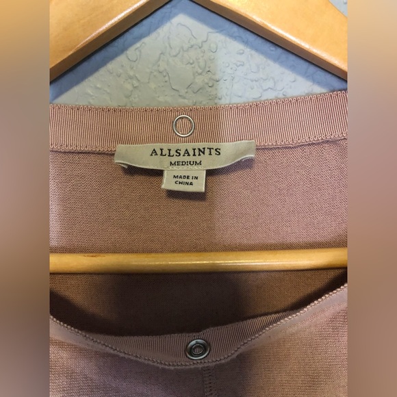 AllSaints Elle eyelet jumper size M - Picture 6 of 14